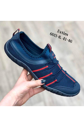 Мужские кроссовки 6011-8 темно-синие
