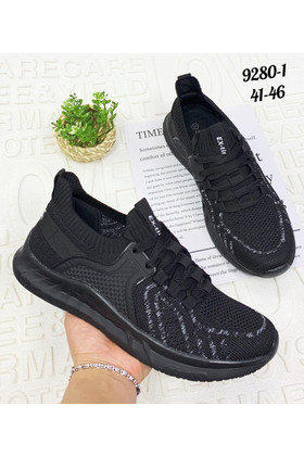 Мужские кроссовки 9280-1 черные