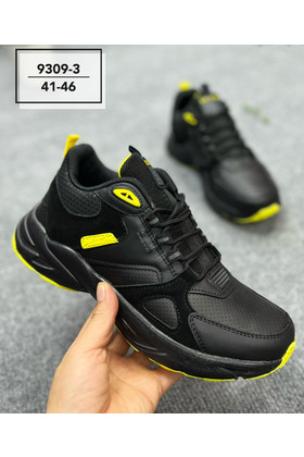 Мужские кроссовки 9309-3 черные