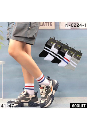 Мужские носки N-0224-1 упаковка 10шт разноцветные