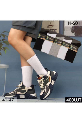 Мужские носки N-S01 упаковка 10шт разноцветные