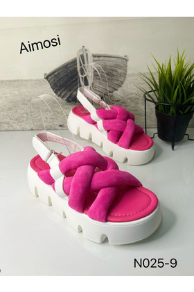 Женские сандалии N025-9 розовые