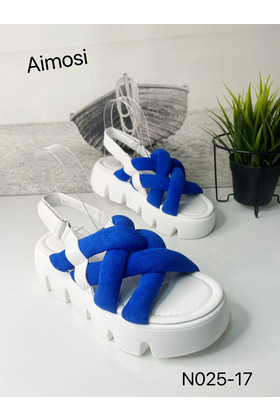 Женские сандалии N025-17 синие