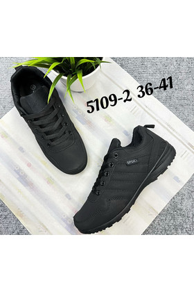 Женские кроссовки 5109-2 черные