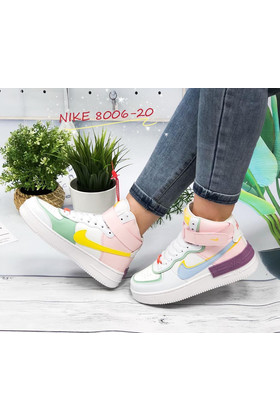 Женские кроссовки 8006-20 разноцветные