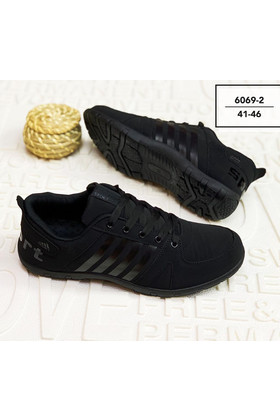 Мужские кроссовки 6069-2 черные
