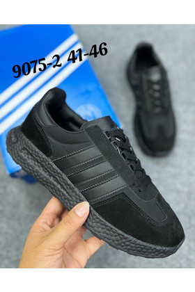 Мужские кроссовки 9075-2 черные
