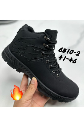 Мужские ботинки ЗИМА 6510-2 черные