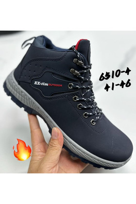 Мужские ботинки ЗИМА 6510-4 темно-синие